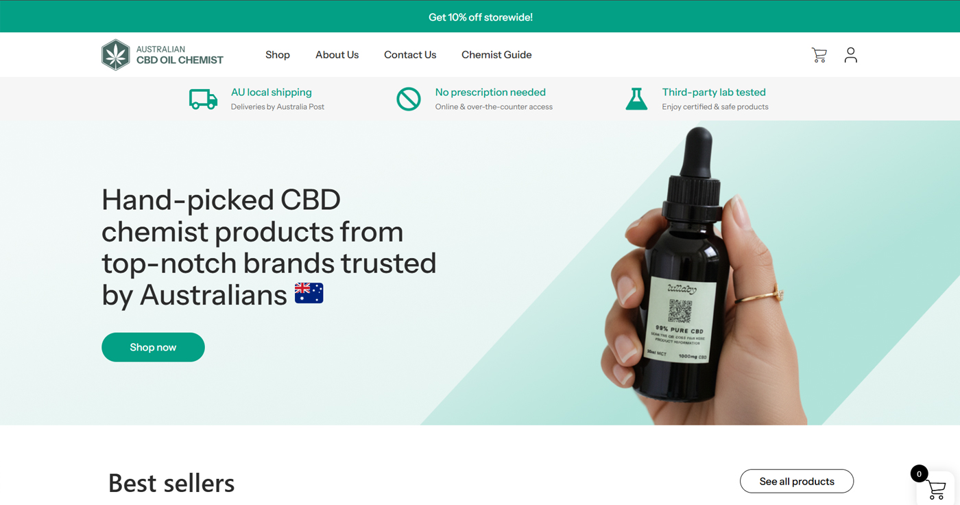 Australian CBD Oil Chemist: CBD brand review (Australia)