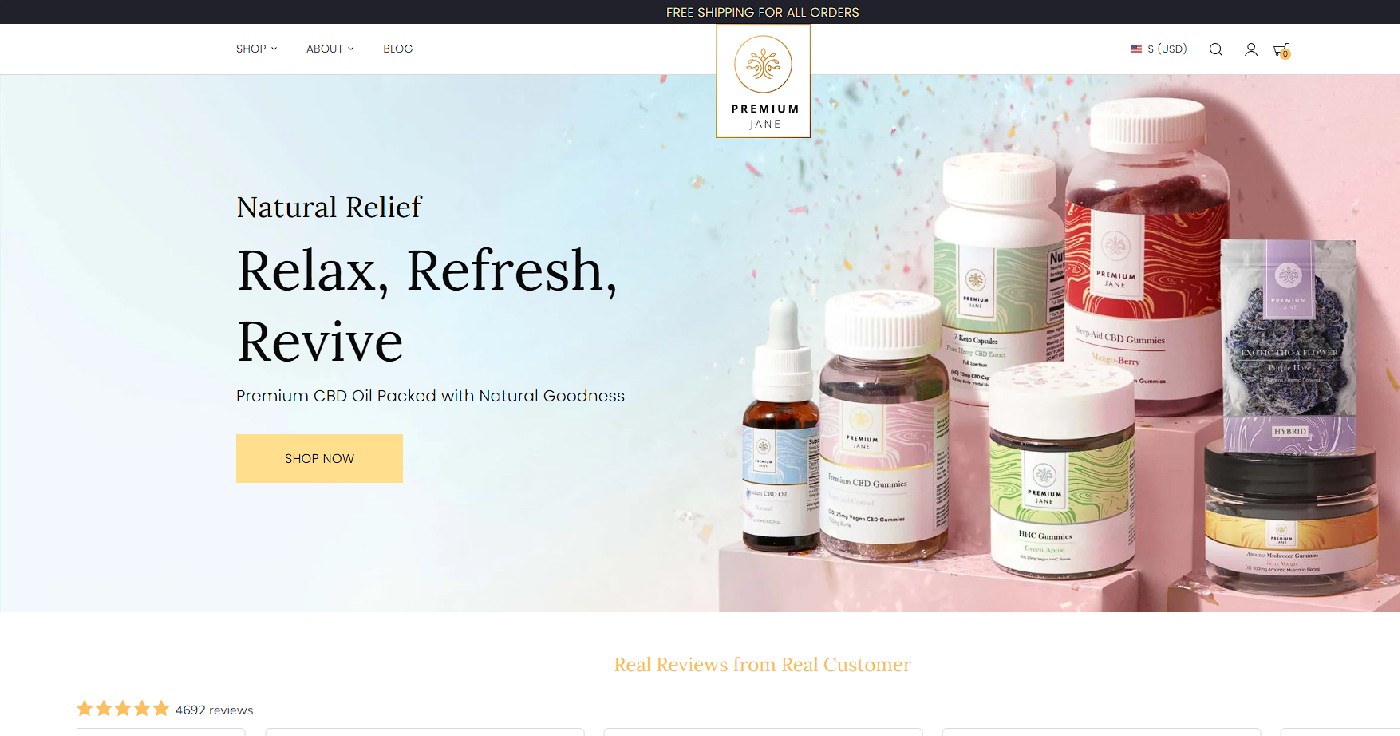 Premium Jane (Global): CBD brand review (Australia)