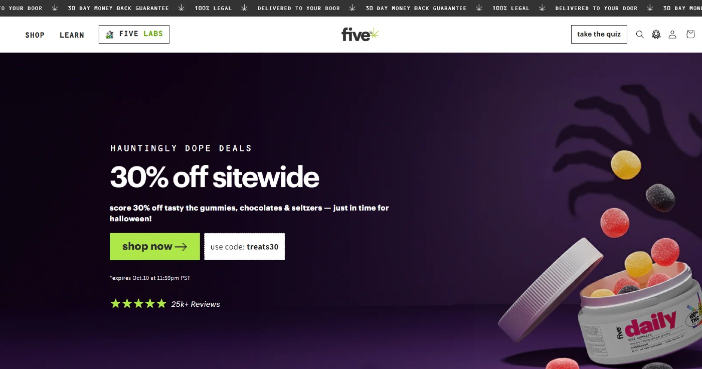 five™: CBD brand review (Australia)